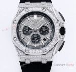AAA Clone Audemars Piguet R.O.O. Pave Diamond watch Chronograph